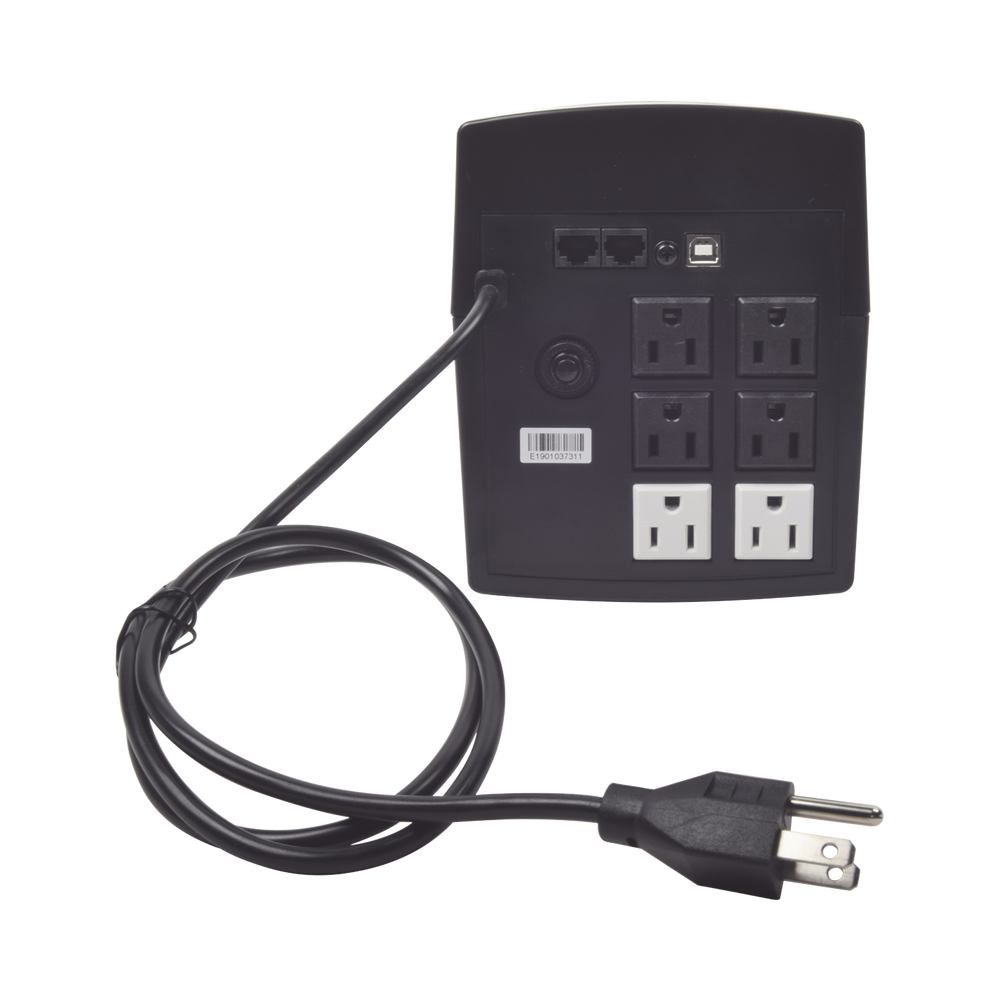 UPS de 1200VA/720W / Topología Línea Interactiva / Entrada y Salida 120 Vca / Clavija NEMA 5-15P / 6 Tomas NEMA 5-15R - Image 3