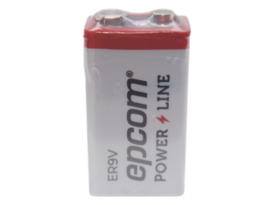 Pila 9V @ 1200 mAh / Alta Capacidad ( No recargable )
