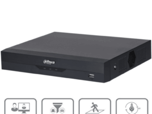 DAHUA XVR5108HS-I3 - DVR de 8 canales 5MP Lite, WizSense con IA, H.265+, 8 Canales Analogos + 4 IP o hasta 12 canales IP, 1 canal de reconocimiento facial, SMD Plus, 1 canal de protección perimetral y 1 bahía HDD #5MP