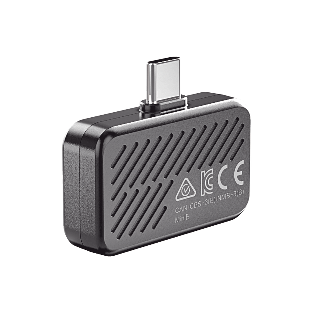MiniE - Cámara Termográfica para Smartphone / Resolución IR 96 x 96 (9,216 píxeles) / SuperIR / Rango de -20°C a 400°C / Precisión ±2°C o ±2% / Compatible iOS y Android / Paleta Personalizable - Image 4