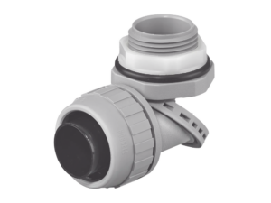 Conector Multi Posición de Nylon de 1" para Tubería Liquidtight Polytuff.