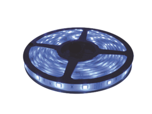 Tira Led de 5 m / Color Azul / Uso Interior / Potencia 22 W / 900 lm/ 12 V CD / IP 20.