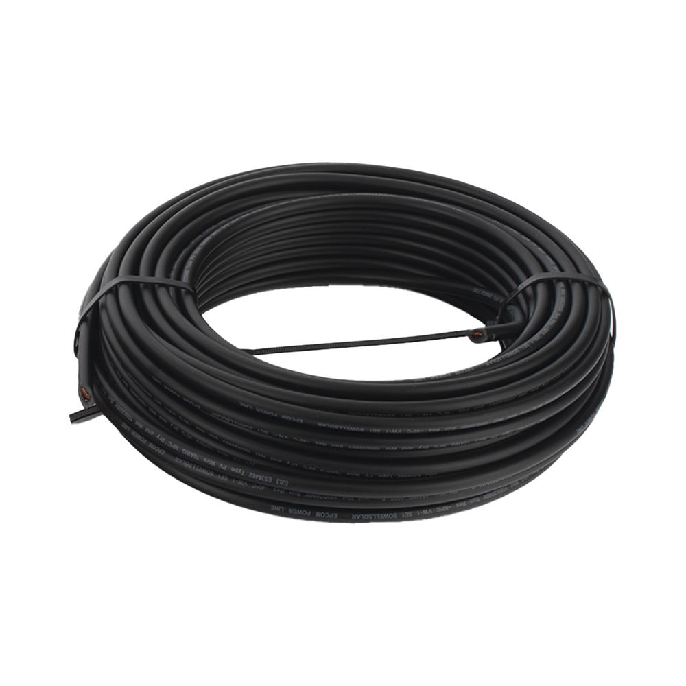 Kit de 2 rollos de 100 metros de cable fotovoltaico de cobre, rojo y negro, calibre 10 AWG (6mm²), Tipo PV, 1000/2000 V y 120°C. - Image 19