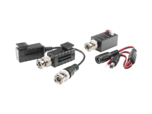 Kit de TRANSCEPTORES DE VIDEO DE LARGO ALCANCE / 320 Metros / Resolución 720P y 1080P / Cat 5e/6 / Compatible con cámaras HD-TVI/CVI/AHD/CVBS / Alimente solo el Receptor / Protección Interconstruida contra sobretensión.