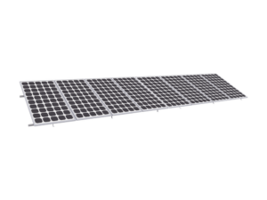 Montaje para Panel Solar, Riel "8" de 5400mm para Módulos de 550 a 660w con Espesor de 35mm, Velocidad de Viento Máx. 136km/h (20° a 45°)