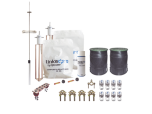 Kit Pararrayo  LINKEDPRO con Accesorios de Instalación en Torre de Hasta 30 m de Altura.