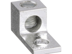 Conector Mecánico de Aluminio, de Un Orificio 1/4" y Un Barril, para Cable de 14 a 2 AWG. 1 Pieza