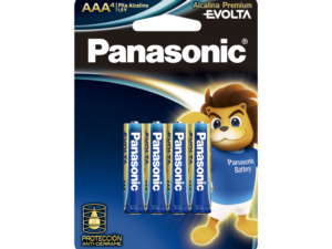 Batería Alcalina AAA 1.5V EVOLTA / No recargable / Paquete de 4 Baterías