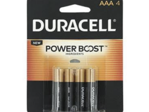 Batería Alcalina AAA / DURACELL / No Recargable