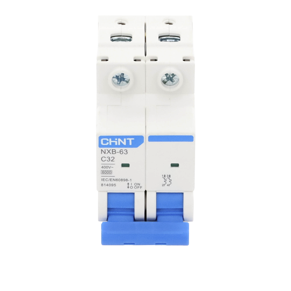 Pastilla para Riel Din, 2 Polos, 32 Amp, Vca:110/415v, 6kA, Catálogo: NXB632PC32, Serie: NXB-63. - Image 2