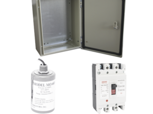 Kit de Centro de Carga Trifasico Para Corriente Alterna, Breaker de hasta 690 Vc de 100 A con Supresor de Descargas Atmosféricas.