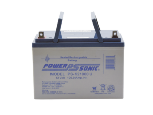 Batería 12V, 100AH, Para Respaldo, Tecnologías AGM/VRLA, 10-12 Años Vida Útil, Terminales U, Reconocida UL