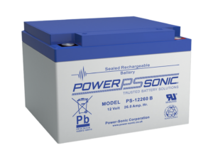 Batería 12V, 26AH, Para Respaldo, Tecnologías AGM/VRLA, 5 Años Vida Útil, Terminales M5, Reconocida UL