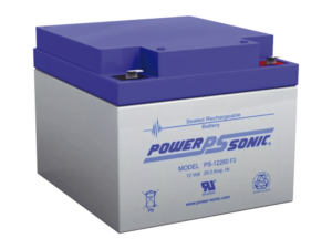 Batería 12V, 26AH, Para Respaldo, Tecnologías AGM/VRLA, 5 Años Vida Útil, Terminales F2, Reconocida UL