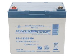 Batería 12V, 35AH, Para Respaldo, Tecnologías AGM/VRLA, 5 Años Vida Útil, Terminales M6, Reconocida UL