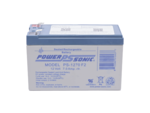Batería 12V, 7AH, Para Respaldo, Tecnologías AGM/VRLA, 5 Años Vida Útil, Terminales F2, Reconocida UL