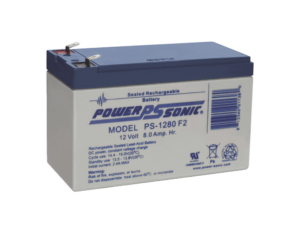 Batería 12V, 8AH, Para Respaldo, Tecnologías AGM/VRLA, 5 Años Vida Útil, Terminales F2, Reconocida UL