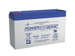 Batería 6V, 12AH, Para Respaldo, Tecnologías AGM/VRLA, 5 Años Vida Útil, Terminales F2, Reconocida UL