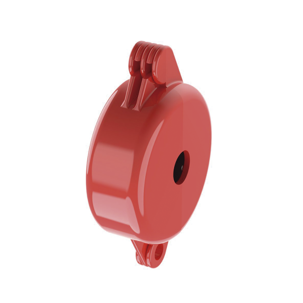 Dispositivo de Bloqueo LOTO para Válvulas de Compuerta, para Diámetros de 1" a 3", Color Rojo - Image 3