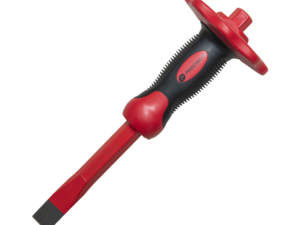 Cincel de Punta Plana con Protección para las Manos de 19x16x250mm