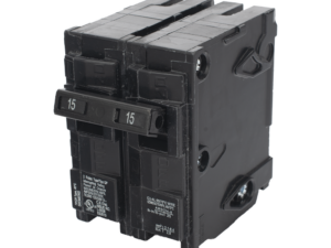 Interruptor automático enchufable tipo QP 2 polos, 15 amp