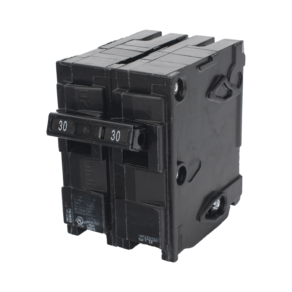 Interruptor automático enchufable tipo QP 2 polos, 30 amp