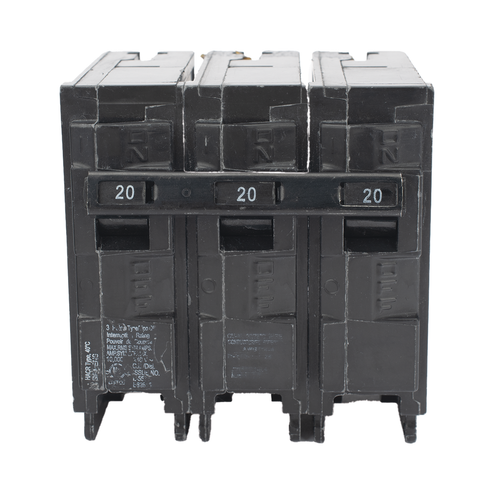 Interruptor automático enchufable tipo QP 3 polos, 20 amp - Image 5