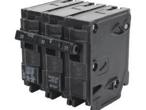 Interruptor automático enchufable tipo QP 3 polos, 30 amp