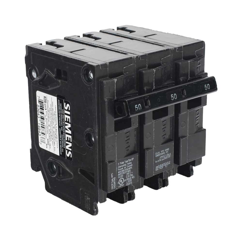 Interruptor automático enchufable tipo QP 3 polos, 50 amp - Image 7