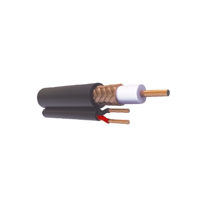 Bobina de 305 Metros (1000 Pies) de Cable RG59 Siam�s, Malla de Cobre y Aluminio, CCA, Hecho en M�xico, Optimizado para HD, Para Uso en Intemperie.