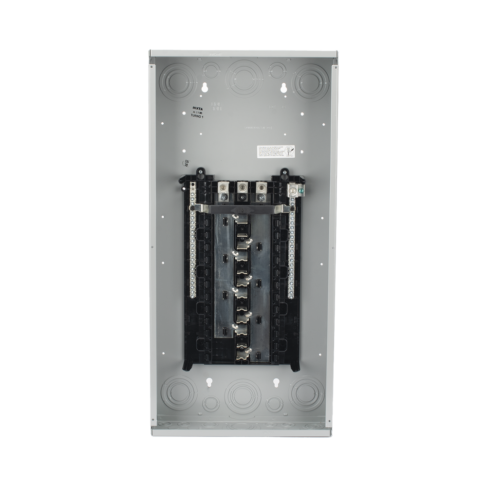 Centro de carga trifásico 3 Fases, 4 Hilos para interruptores QP, de 24 polos - 42 circuitos, 120/240vca, Barras de aluminio 200 Amp, Nema 1, uso interior. Incluye tapa. - Image 8