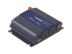 Inversor de Corriente Onda Modificada (CD-CA). Potencia Nominal 450 W, Ent:12Vcc, Sal: 115Vca 60 Hz.