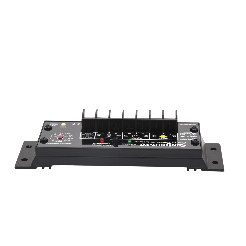 Controlador Solar para Iluminación de Luz Mercurial, Estaciones de Autobús y Señalamientos 20 A, 12 Vcc. - Image 2