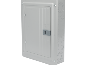 Centro de carga monofásico 1 Fase, 3 Hilos para interruptores QP, de 12 polos - 24 circuitos, 120/240vca, Barras de aluminio 125 Amp, Nema 1, uso interior. Incluye tapa.