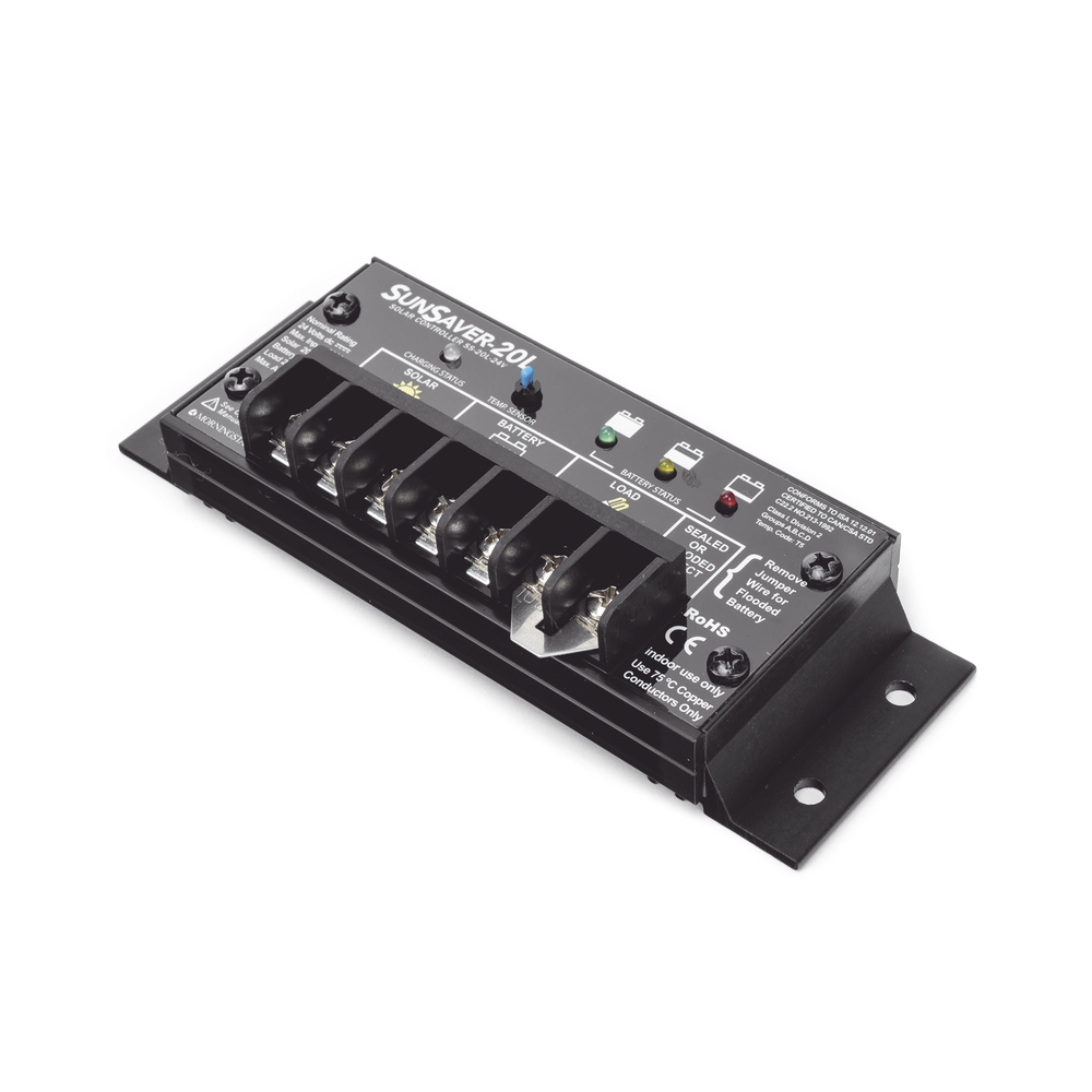 Controlador de carga y descarga SunSaver, 20 A, 12 Vcc - Image 3
