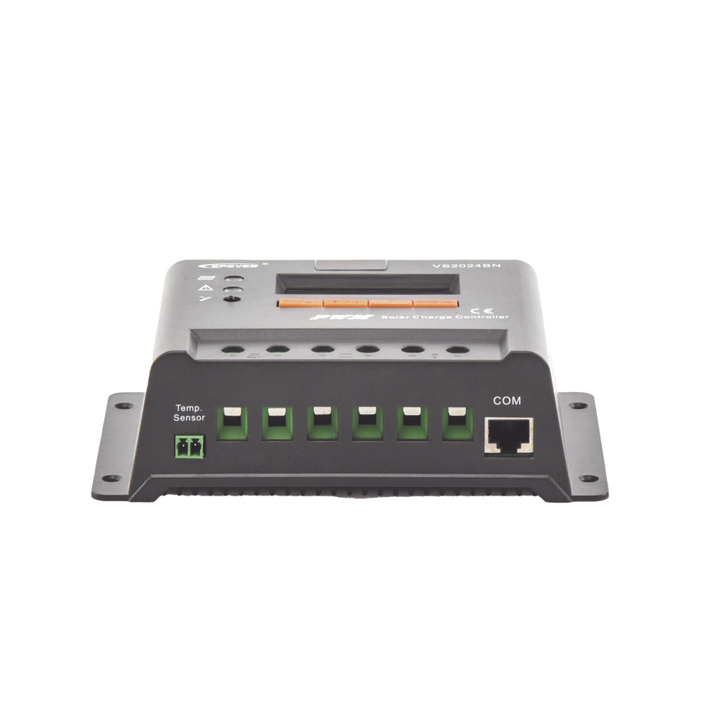 Controlador Solar de Carga y Descarga PWM 12/24V 20A con Display, Parámetros Configurables - Image 2