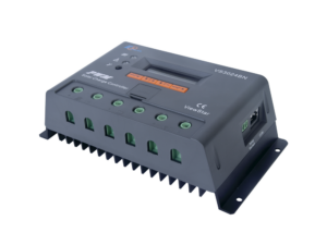 Controlador Solar de Carga y Descarga PWM 12/24V 30A con Display, Parámetros Configurables