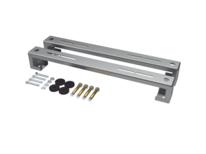 ZT-MPF-180 Base para piso universal ajustable para capacidades de 1 a 3 toneladas con pernos deslizables y amortiguación