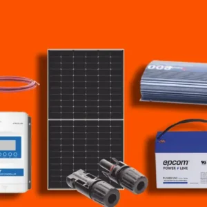 Paquete Básico 800W/h-Sistema aislado(Off-Grid)