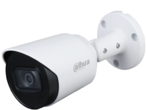 DAHUA HAC-HFW1200T-A - Cámara Bullet HDCVI 1080p micrófono integrado, lente 2.8 mm, ángulo de visión de 103°, IR 30 m, IP67, carcasa metálica, DWDR, BLC, HLC. Ideal para vigilancia con alta definición y resistencia en exteriores. #MCI2