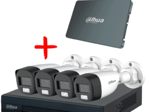 DAHUA KIT/XVR1B04-I-SSD512G4HFW-IL-A - Kit Iluminación Dual de 4 Canales con SSD de 512GB/ 4 Camaras IL de 2 Megapixeles con Microfono/ DVR Cooper-I WizSense/ Con IA/ 4 Ch+1 IP/ Accesorios Incluidos/ #LoNuevo #DPAQ #ANIVDAHKIT+M #MCI2 #DMD