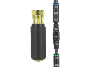 Destornillador / Llave de Tuercas 10 en 1 KNECT™ con Clasificación de Impacto / Compatible con Herramientas Eléctricas / Puntas Intercambiables / Portabrocas KNECT™ de 12 Puntos / Barra de Acero / Torque de 150 in-lb