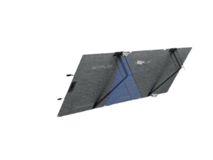 Módulo Solar Bifacial, Portátil y Flexible de 160W Recomendado para Estaciones Portátiles EcoFlow / Ajuste de Ángulo / Carga Eficiente / Incluye Cable XT60 a MC4