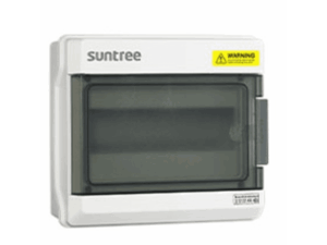 Gabinete Plástico para Exterior IP65 para Riel Din 6 espacios.