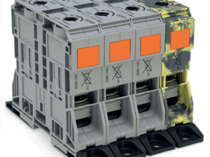 Juego de Bornes Trifásicos, POWER CAGE CLAMP, 10 Puntos de Conexión, 4 Potenciales, Sección 50-185 mm², Multicolor, Con Bridas de Fijación