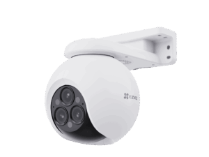 Cámara PT / Wi-Fi / Triple Lente / Panorámica 360° / Resolución 2k+ / Visión Nocturna a color  / IA Detección de Humanos y Vehiculos / Alarma con Sirena y Luz / IP67