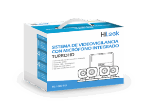 (MICRÓFONO Integrado) Kit TurboHD 1080p Lite / DVR 4 canales / Audio por Coaxitron / 4 Cámaras Bala de Policarbonato con Micrófono Integrado