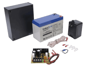 Fuente de 12 Vcc 1A / Para Control de Acceso / Con Batería de Respaldo Incluida LK712 /