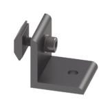Grupo Conector L de Aluminio Anodizado 6005-T5