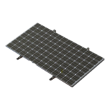 Montaje Para Piso de Concreto Para un Modulo Fotovoltaico  de 450 a 660W